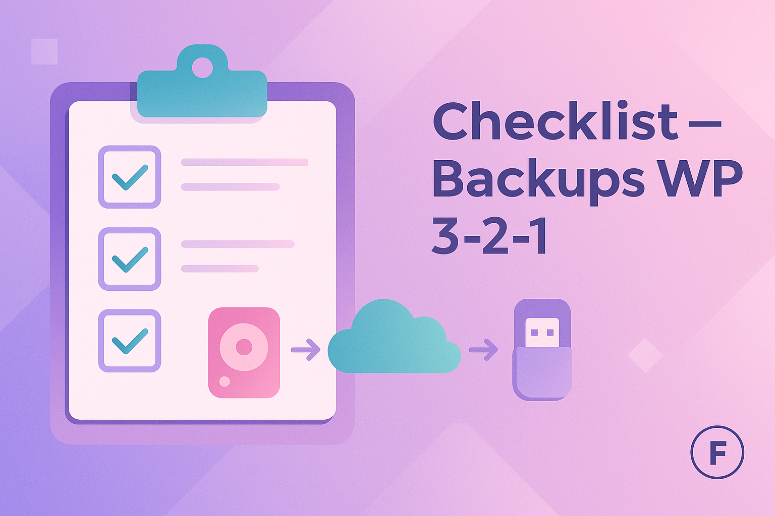 Checklist — Backups WP 3-2-1