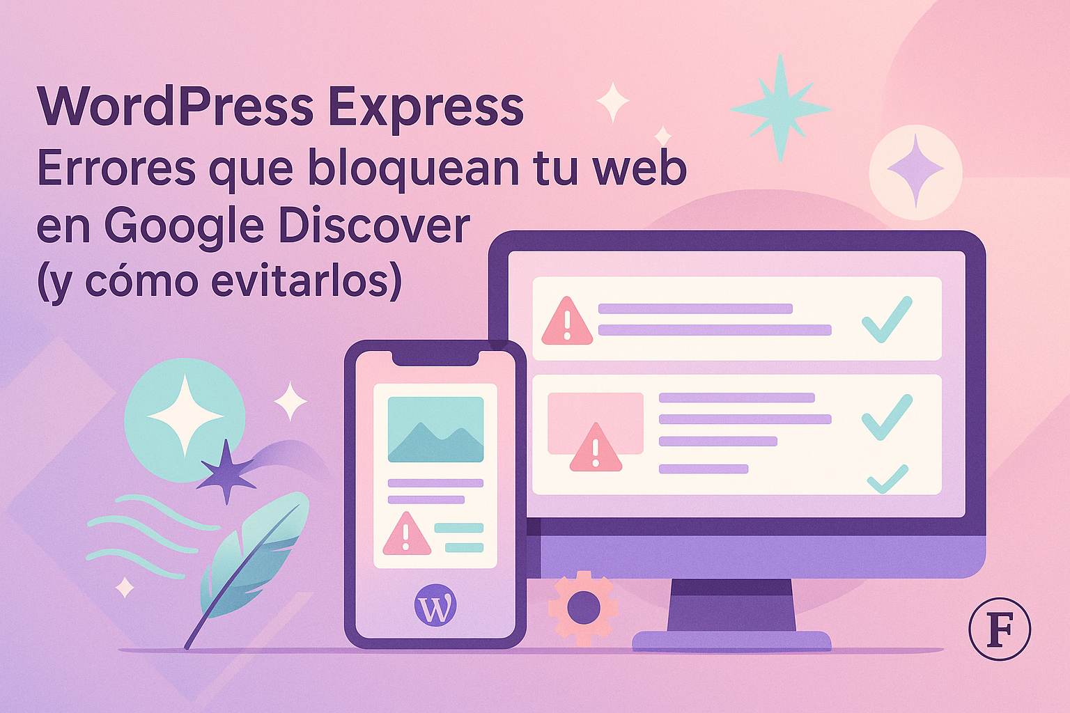 WordPress Express · Errores que bloquean tu web en Google Discover (y cómo evitarlos)