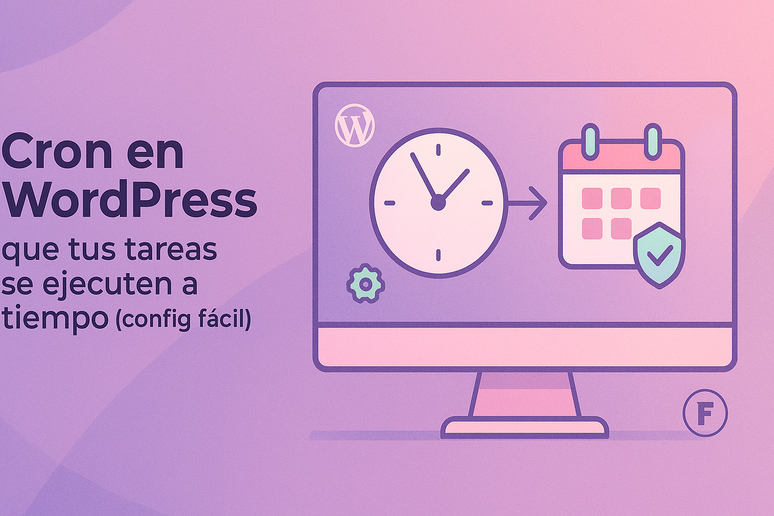 Cron en WordPress: que tus tareas se ejecuten a tiempo (config fácil)